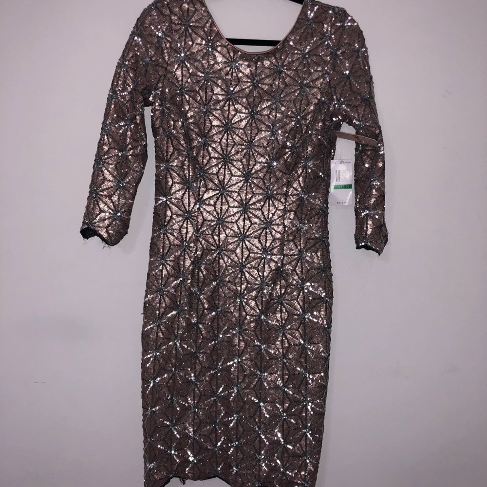 Elegant Sequin Party Dress